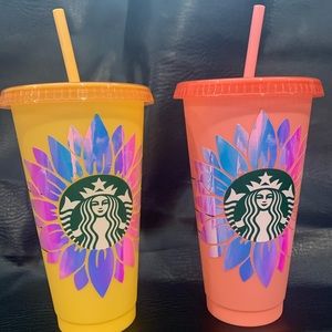 Custom starbucks cups
